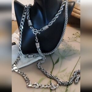 Rare All Saints Multi Chain Necklace As Seen On Selena Gomez